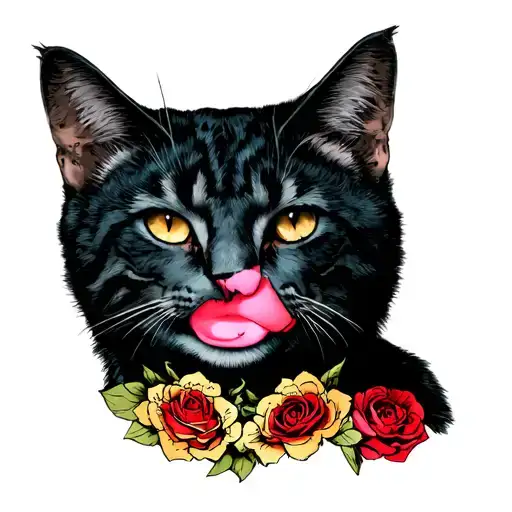 nude woman spreading pussy lips tattoo design idea