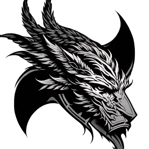 Enki tattoo design idea