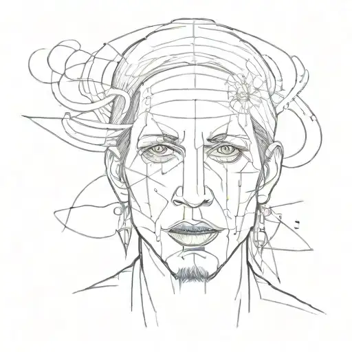 Marilyn Manson tattoo design idea