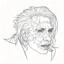 Marilyn Manson tattoo design idea