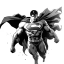 Superman tattoo design idea