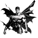 Superman tattoo design idea