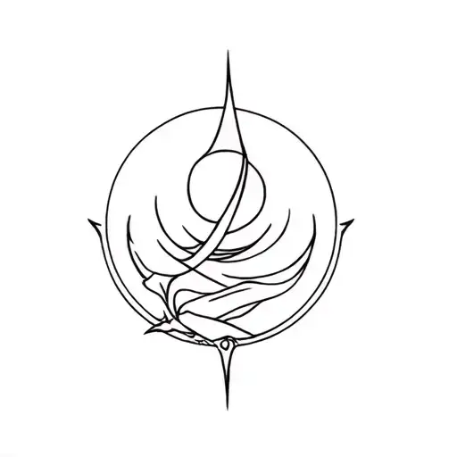 legend of aang tattoo design idea