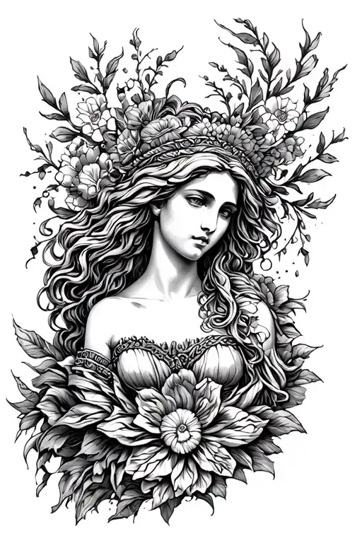 goddess aphrodite tattoo design tattoo design idea