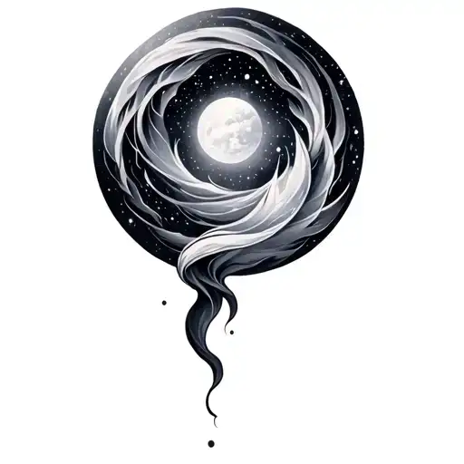 Pleiades tattoo design idea