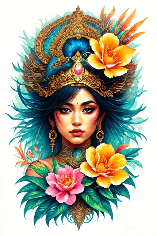 filipino mythology inspired tattoo tattoo design idea