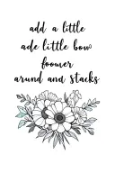 "add a little bow around stalks" a minimalistic birth fower boquet with carnations and snowdrops, gladiolus and poppy, chrysanthemum, holly and narcissus tattoo design idea