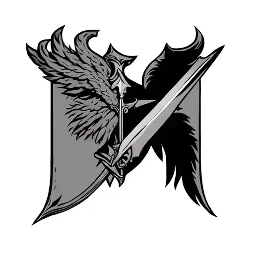 Bosnia, Knights, Muslim history intertwined tattoo design idea