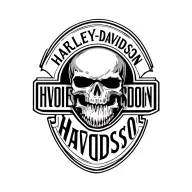 Harley Davidson logo tattoo design idea