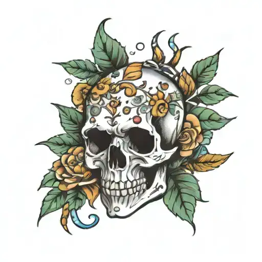 "every year shed is a memory of you" tattoo design idea