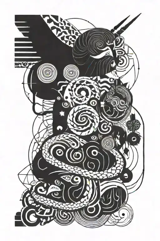 The trauma and the stuff that happend to you before does not define you and prevent you from having your own and correct tattoo design idea