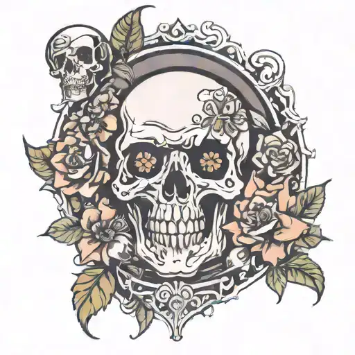 los angeles album cover tattoo design idea