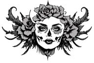 Whore tattoo design idea