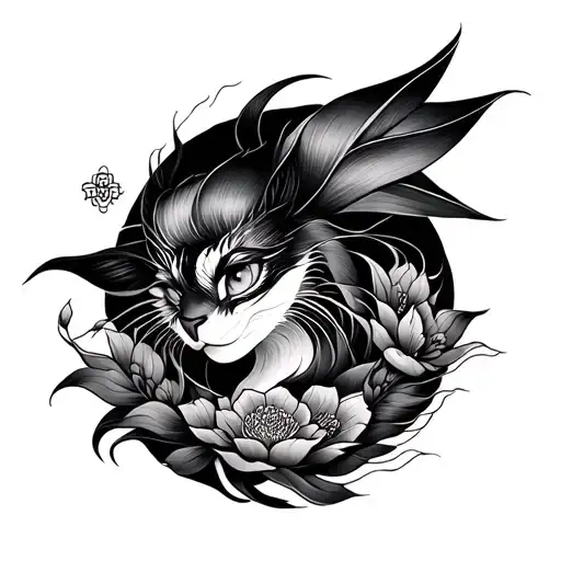 traditional Korean tattoo mixed with traditional azores tattoo  tattoo design idea