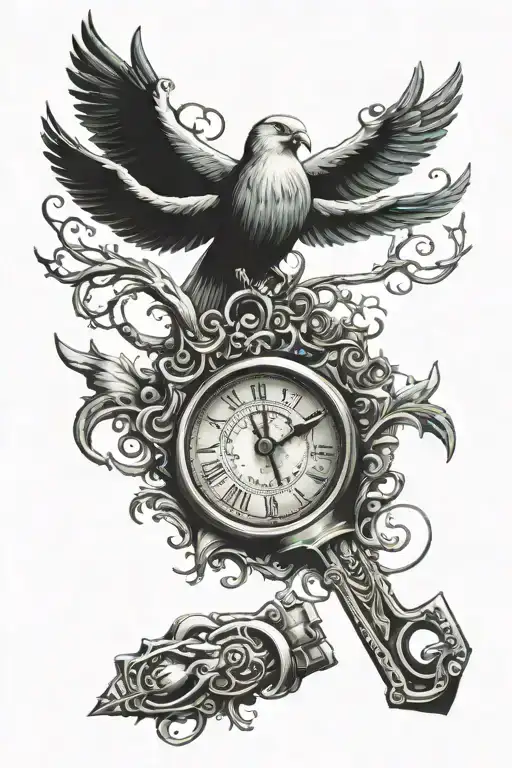 duma key by Stephen king tattoo design idea