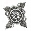 malenia elden ring tattoo design idea