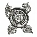 malenia elden ring tattoo design idea