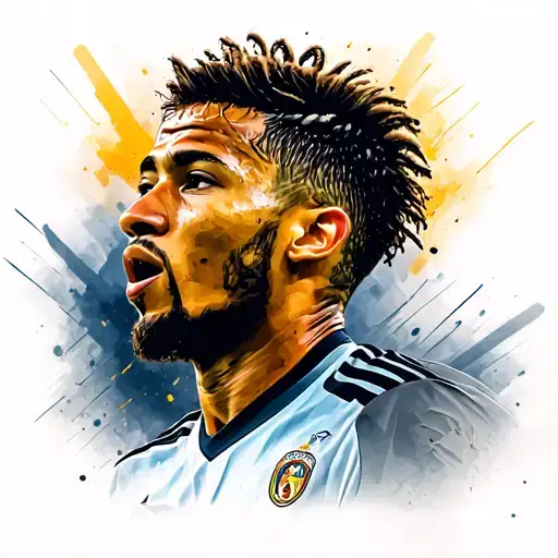 neymar soccer tattoo design idea