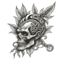 slave tattoo design idea