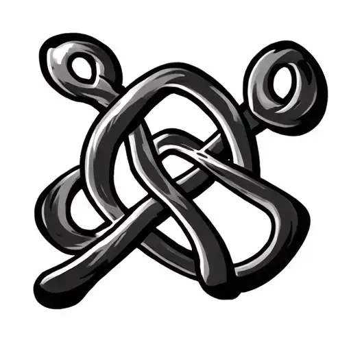 Irish Knot tattoo design idea