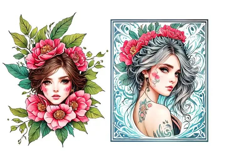 Nicole tattoo design idea