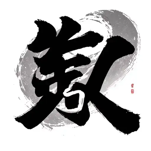 Kaizen Kanji tattoo design idea