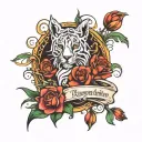 royalties tattoo design idea