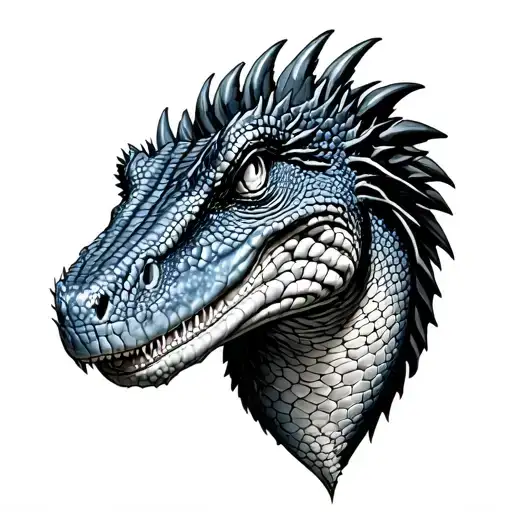 Komodo Dragon tattoo design idea