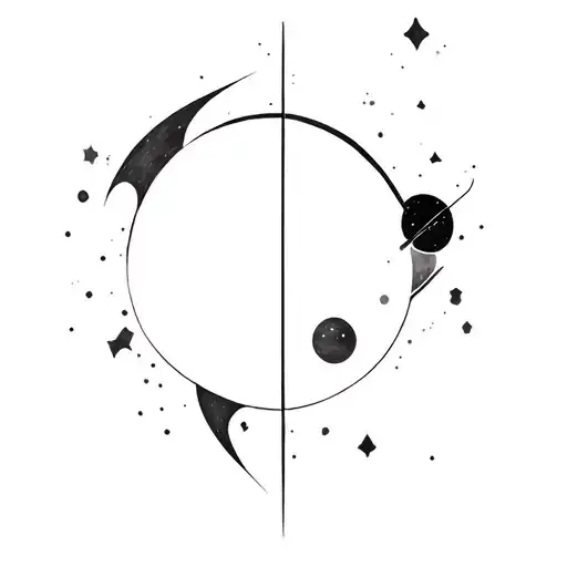 Filler Space tattoo design idea