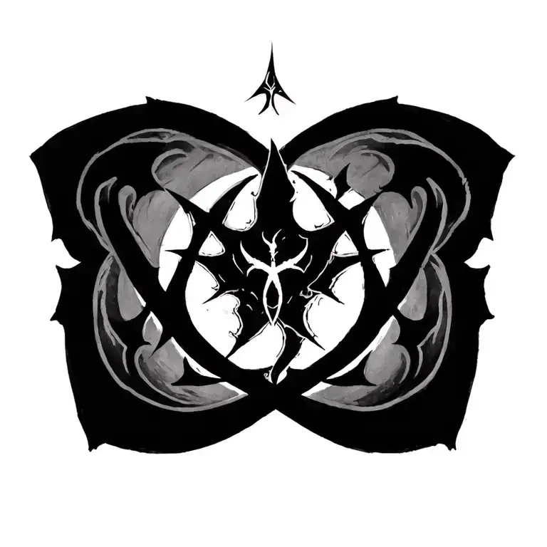 Supernatural Anti Possession Symbol tattoo design idea