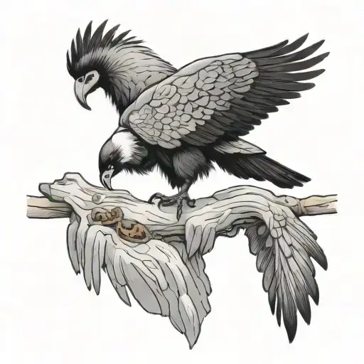 andean condor tattoo design idea