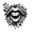 Fuck Love tattoo design idea