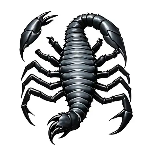 3d Scorpion tattoo design idea