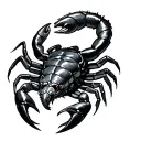 3d Scorpion tattoo design idea