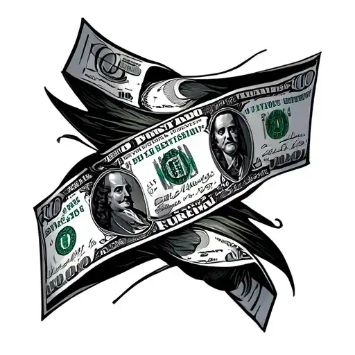 Glycine and Pope's currency tattoo design idea