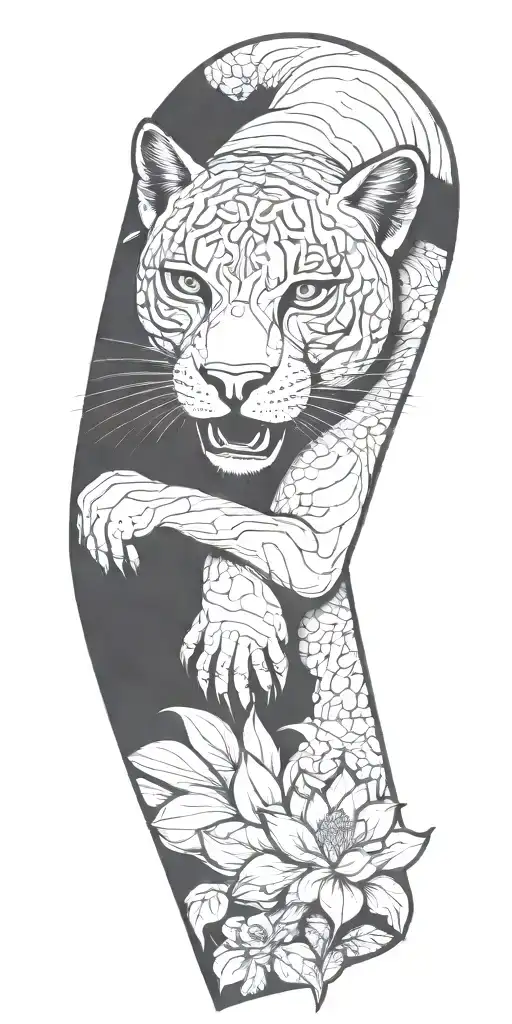 meditation tattoo design idea