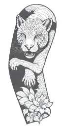 meditation tattoo design idea