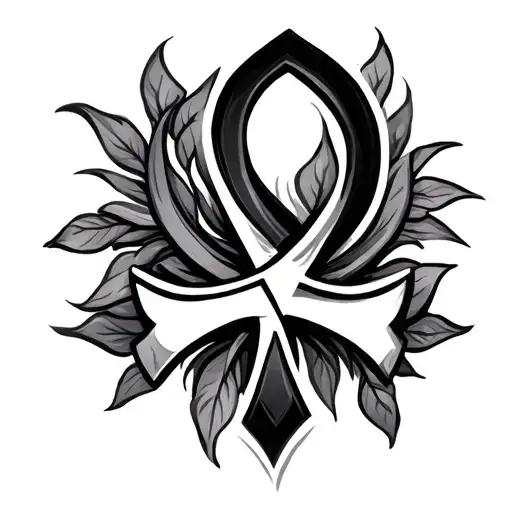 Ankh tattoo design idea