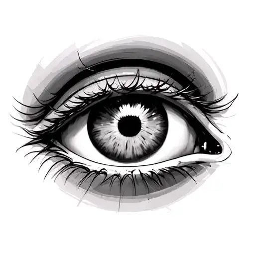 sharigan eyeball tattoo design idea