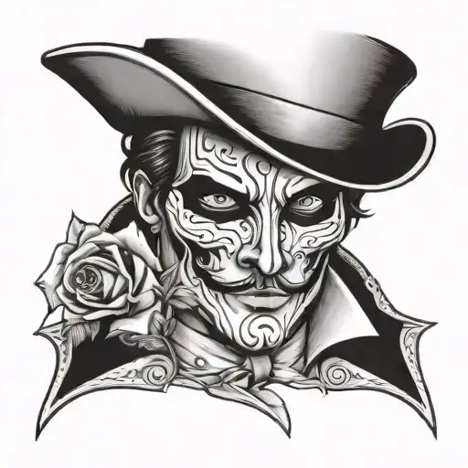 the phantom of the opera  tattoo design idea