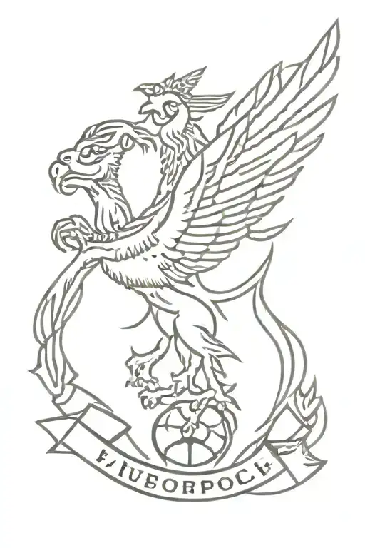 Liverpool football club tattoo design idea