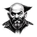 Captain Spaulding tattoo design idea