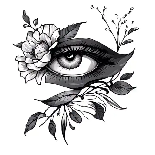 Art Deco tattoo design idea