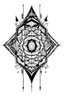 Alchemist, adaptability, certainty, symbolism, geometrIc, japanese tattoo design idea