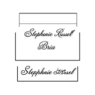 "Stephanie Russell Bria" Cross Names tattoo design idea