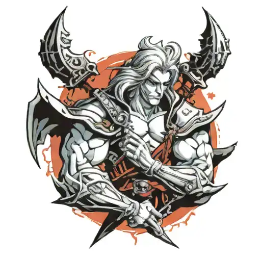 Castlevania tattoo design idea