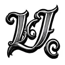 cursive writing with L J E  tattoo design idea
