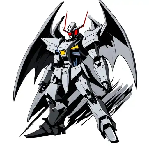 Gundam Deathscythe Hell Custom tattoo design idea