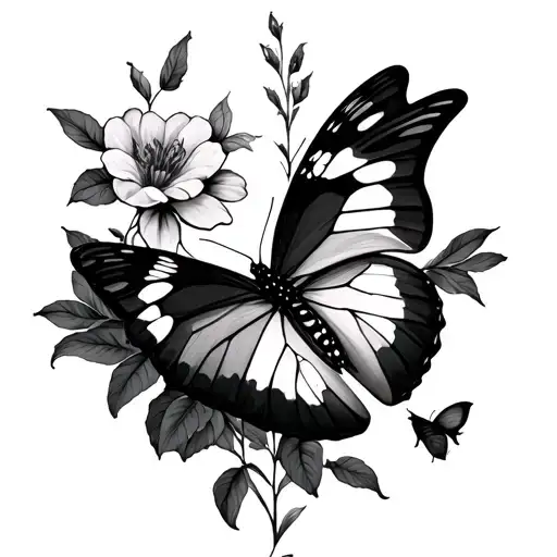 with pain comes strength 🦋 tattoo design idea