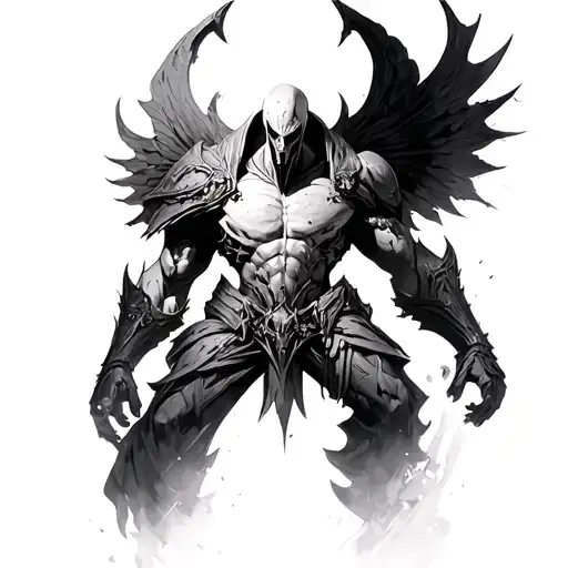Darksiders the character War tattoo design idea